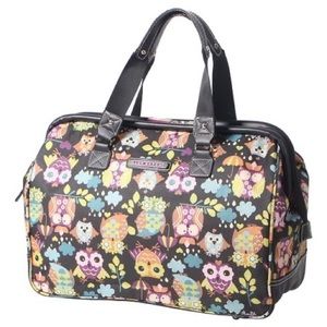 Black Lily Bloom Framed Satchel